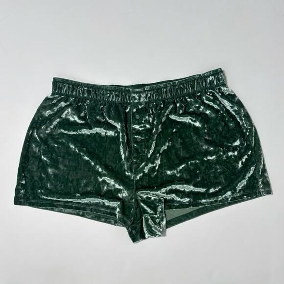 PINK Velvet Sleep Short - Picture 1 of 4